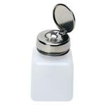 Liquid Dispensers & Bottles ONE-TOUCH,NATURAL SQUARE HDPE 4 OZ