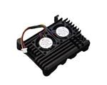 Enclosures for Single Board Computing Dual Fans Metal Case for Raspberry Pi 5 Single Board Computer