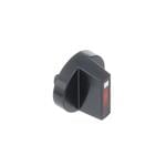 Knobs & Dials LENS SQ FLAT WHITE