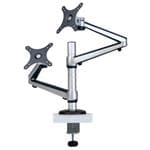 Mounting Fixings Dual Full Motion Flex Arm Desk Clamp