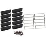 Enclosures, Boxes & Cases RPL END PANELS 10-PK W/MOUNTING FLANGE