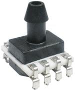 Board Mount Pressure Sensors SMT,Single Ax Barbed Differential, 5V