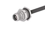 RF Connectors / Coaxial Connectors Stainless steel 316L TNC straight bulkhead cable jack(f)