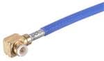 RF Connectors / Coaxial Connectors MMBX right angle cable plug(m)