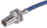 RF Connectors / Coaxial Connectors QN straight bulkhead cable jack(f)
