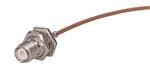 RF Connectors / Coaxial Connectors TNC straight bulkhead cable jack(f)