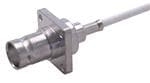 RF Connectors / Coaxial Connectors BNC straight flange cable jack(f)