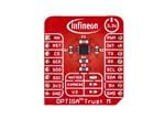 Security/Authentication Development Tools OPTIGA  Trust M MTR Shield is the best way to evaluate OPTIGA  Trust M MTR. It comes in a popular mikroBus layout which makes it easy to prototype with any MCU or MPU platform. It can also be used with SBCs and the proper adapters. The OPTIGA  Trust
