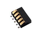 Battery Contacts 5 way .4um Gold W/BRKT 1.8/2.1mm