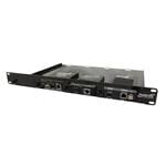Racks & Rack Cabinet Accessories 19" 4-Slot Media Converter Rack Mount Shelf