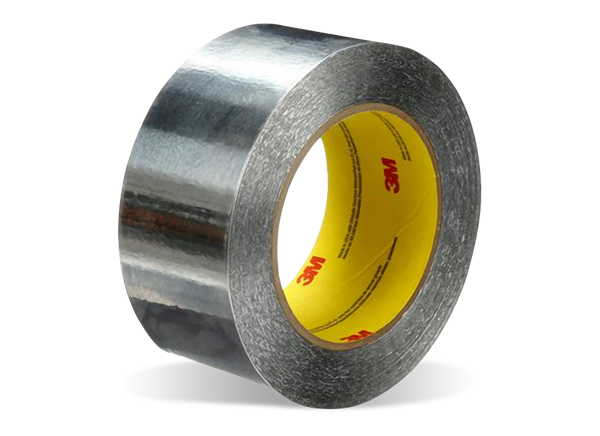 3M 425 25MM TAPE, ALUMINIUM FOIL, 55M X 25MM