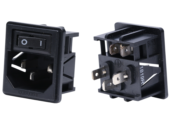 NEW, QUANTITY AVAILABLE TE Connectivity/Corcom 6EHL1S Power Entry Module 