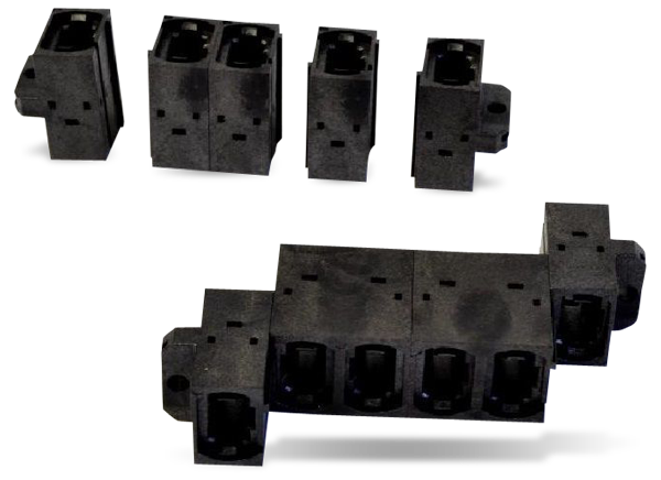 MPO Stackable Adapters - Amphenol Fiber Optics | Mouser