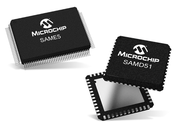 Sam D5 E5 32 Bit Arm Cortex M4f Mcus Microchip Technology Mouser