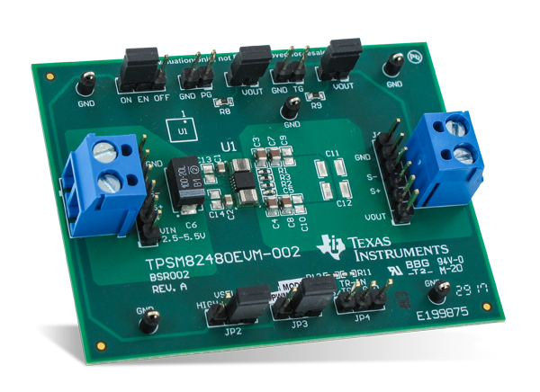 TPSM82480EVM-002 5.5V Converter Evaluation Module - TI | Mouser