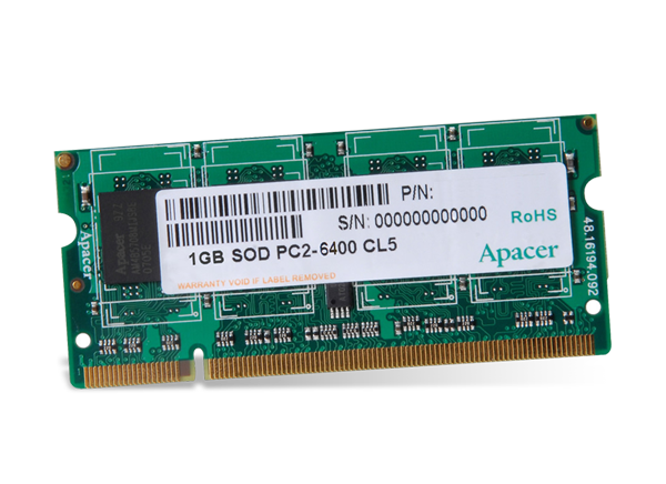 SO-DIMM Memory Modules - Apacer Technology Inc. | Mouser