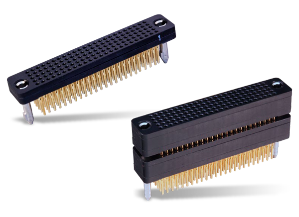 HD Stacker™ Board-to-Board Stackable Connectors - Glenair | Mouser