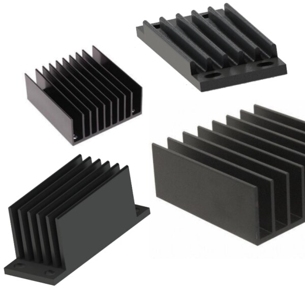 Brick DC/DC Heatsinks WakefieldVette Mouser