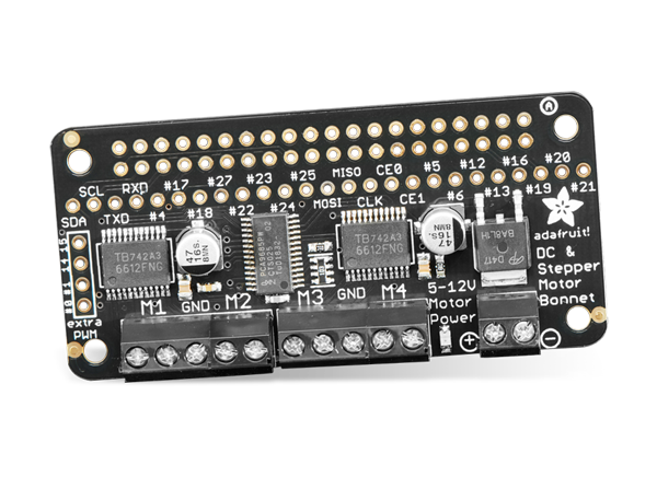 Adafruit 2024 motor hat