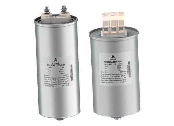 B3237x FilterCaps MKD AC Film Capacitors - EPCOS / TDK | Mouser