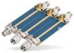 Male Solderless PCB Edge Launch Connectors
