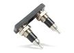 73101 Panel Mount Double 4mm Banana Jack
