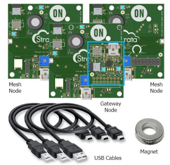 onsemi Strata Enabled RSL10 Mesh Platform Dev Kit onsemi Strata Enabled RSL10 Mesh Platform Dev Kit