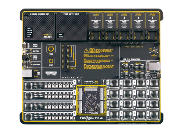 Fusion for PIC v8 w/ PIC18F97J94 - Mikroe | Mouser