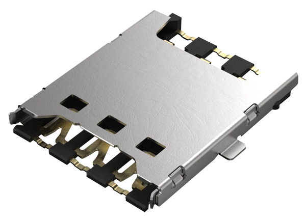 SIM8051 & SIM8055 Push-Pull SIM Card Connectors - GCT | Mouser