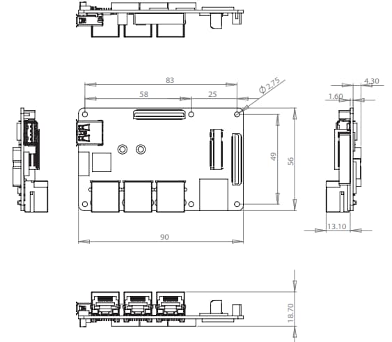Connect Plus Expansion Boards - AAEON UP | Mouser
