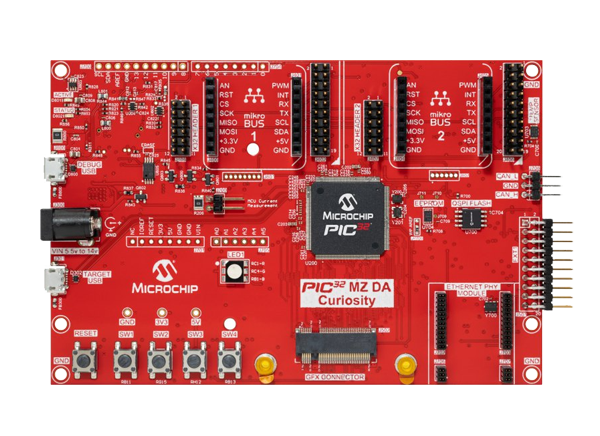PIC32MZ DA Curiosity Development Kit (EV87D54A) - Microchip
