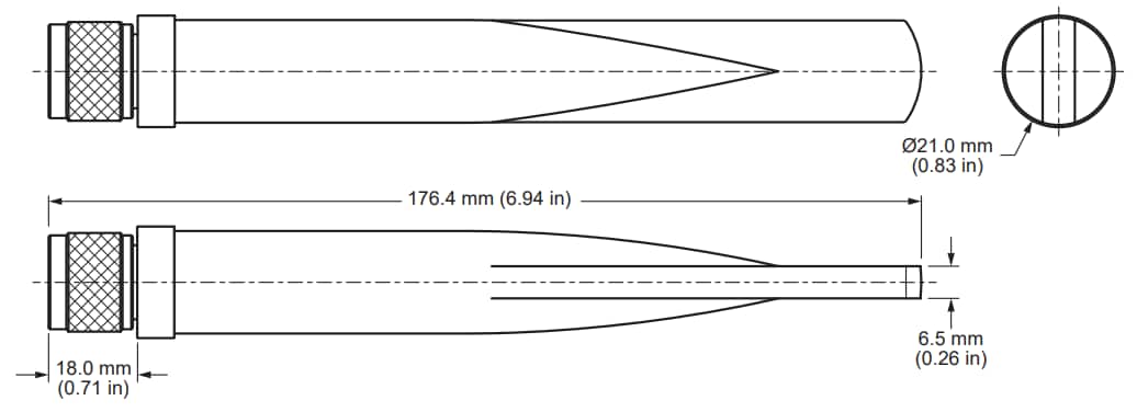 TE Connectivity / Linx Technologies ANT-8/9-IPW3-NP 868/915MHz Outdoor LPWA Antenna TE Connectivity / Linx Technologies ANT-8/9-IPW3-NP 868/915MHz Outdoor LPWA Antenna
