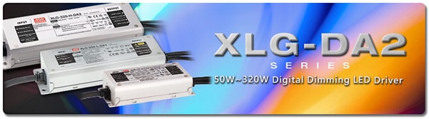 MEAN WELL 50W to 320W DALI-2 Digital Dimming LED Drivers MEAN WELL 50W to 320W DALI-2 Digital Dimming LED Drivers