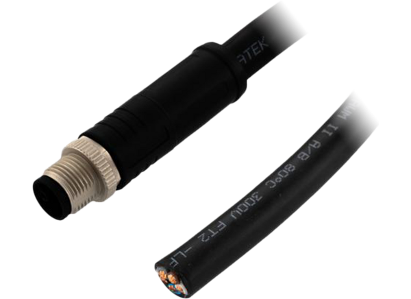 M12 AC/DC Power Cable Assemblies - L-Com | Mouser