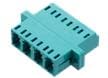 L-Com LC Quad Low-Profile Fiber Optic Adapters