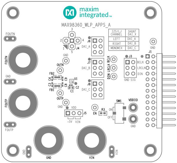 MAX98360DEVSYS#WLP