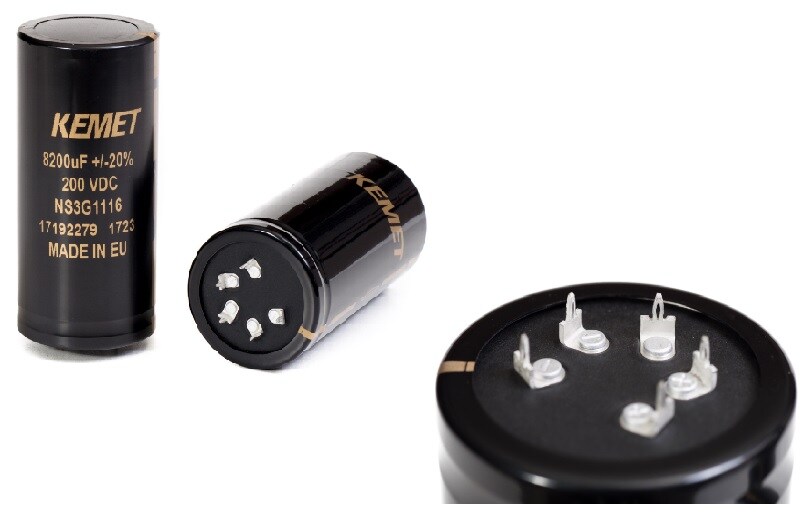 PressFit Aluminum Electrolytic Capacitors KEMET Mouser