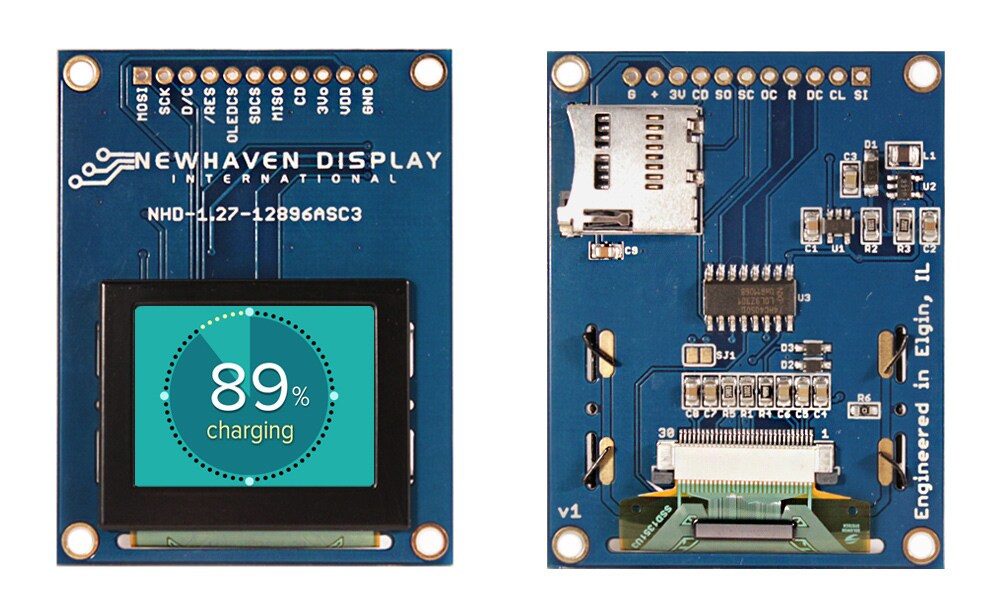 Color OLED Arduino Shields - Newhaven Display | Mouser