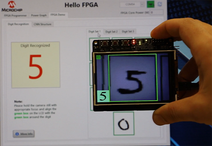 Real-time AI handwritten digit recognition demo