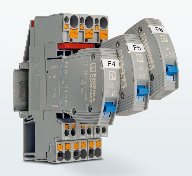 TMC Circuit Breaker Phoenix Contact Mouser