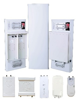 Sector antenna system used at tower sites