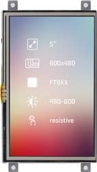 Display Development Tools Riverdi Display 5" Res