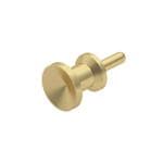 Circuit Board Hardware - PCB Spring-Loaded Target Contact with Concave Face