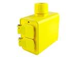Power Outlet Strips DEEP BOX W/FLP COVER FOR 2-DUPL