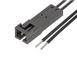 Rectangular Cable Assemblies SL POSITIVE LOCK P-S 2CKT 600MM Sn