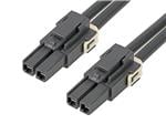 Rectangular Cable Assemblies Mega-Fit SR R-R 2Ckt 600mm Cable
