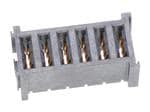Power to the Board 6 DC Power Circuits Press Fit Tail Vert