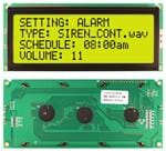 LCD Character Display Modules & Accessories STN- Y/G Transfl 146.0 x 62.5