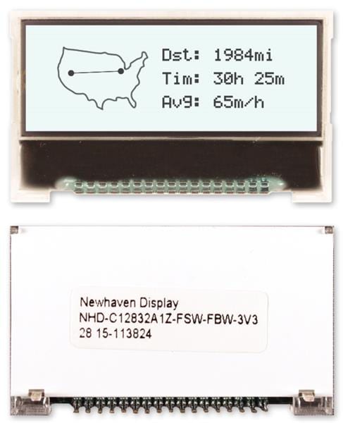 NHD-C12832A1Z-FSW-FBW-3V3