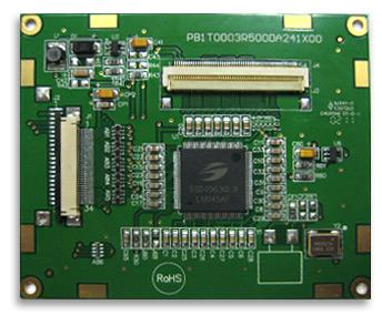 NHD-3.5-320240MF-34 Test Board